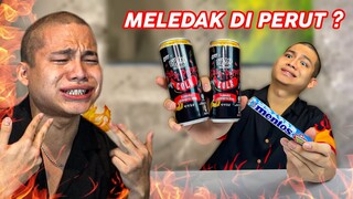 *ASMR* Ngalahin Tanboy Kun, Gue Minum Cola Ghost Pepper + Mentos!! #MISIEXTREME