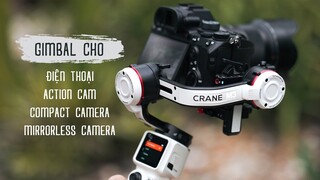 Review chi tiết gimbal Zhiyun Crane-M3