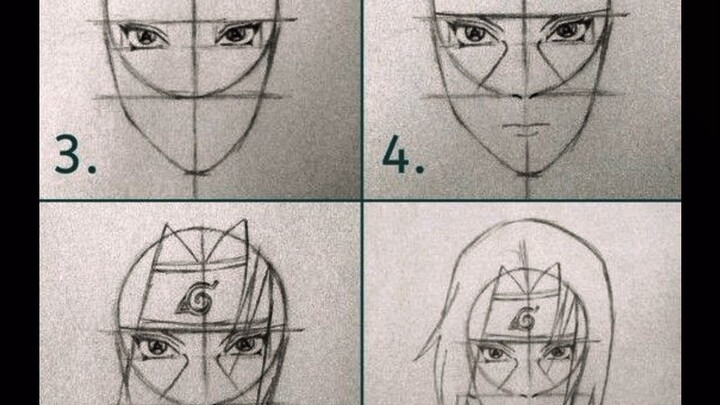 Cara Menggambar Wajah part 1
