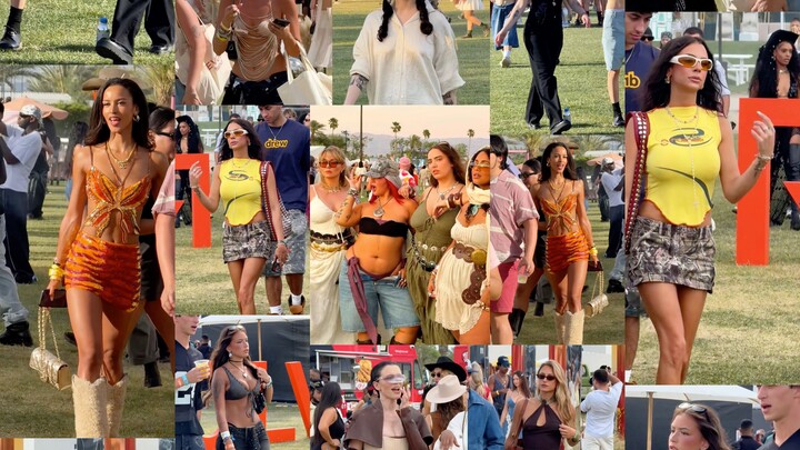 Những cô gái nóng bỏng mặc gì tại Coachella năm nay?