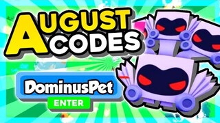 New "Dominus Pet Working Codes 2021 in Roblox Pet Simulator X