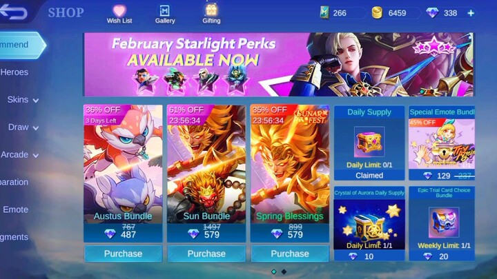 GET FREE SKIN MLBB (Thank u Moonton) 😀