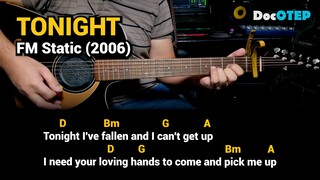 Tonight - FM Static (2006) Easy Guitar Chords Tutorial with Lyrics Part 1 SHORTS REELS