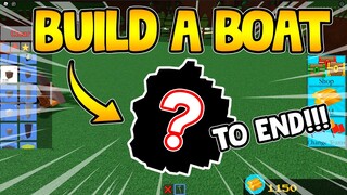 *SECRET BOAT* HOW TO FINISH In Build a Boat!!! (BEST BOAT EVER)