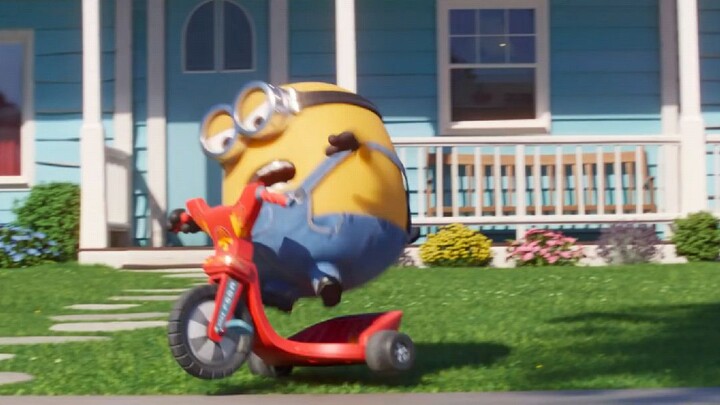 minions bike enjoying😊