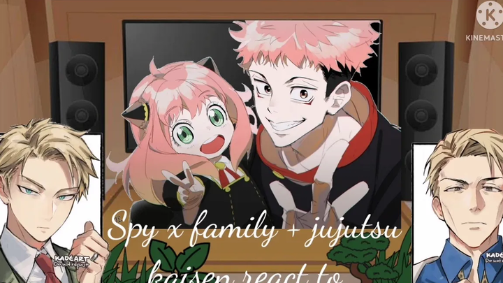🍧🍨 // spy x family + jujutsu kaisen ตอบสนองต่อ // 🍧🍨