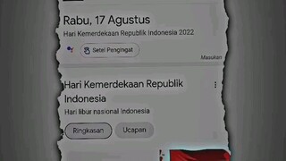 selama hari kemerdekaan republik Indonesia ya Gusy , 17 Agustus 🇮🇩