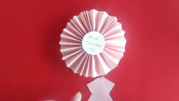 How to mqke paper Flower for teacher day