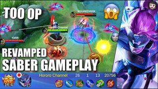 SABER IS SO OP NOW! IM SO HAPPY FOR SABER REVAMP!