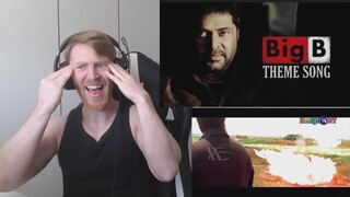 Big B theme song with Visuals | Mass Scenes | Mammootty  • Reaction By Foreigner