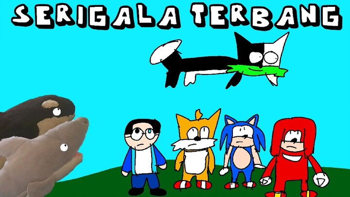 サメとシャチ X シェリン と 友達 Hiu dan Paus X Sherin & Friends: Serigala Terbang