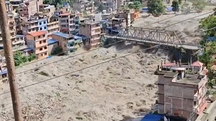 Devastating flash flood in Nepal’s Rasuwa district 26-Aug-2026
