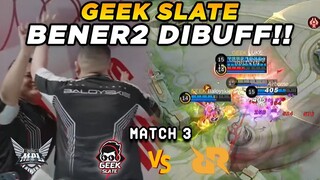 SEJARAH BARU TERCIPTA, PERTAMA KALINYA GEEKFAM MEMBUNGKAM RRQ!! - RRQ vs GEEK Match 3