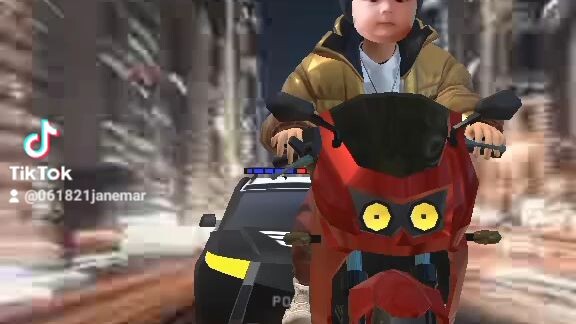 #bilibili # cute baby drive motorbike 🥰🥰🥰