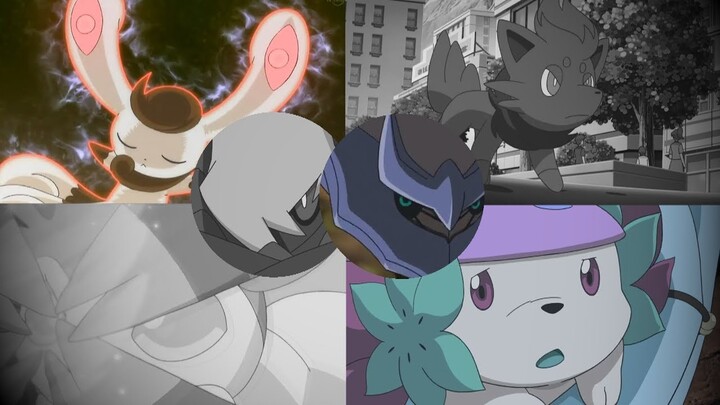 Sylveon, Meowstic, Shaymin, Zorua, Giratina & Darkrai - AMV - Calling all the monsters