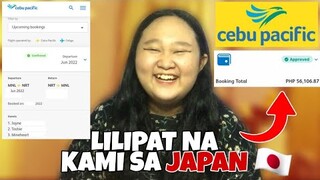 LILIPAT NA KAMI SA JAPAN 🇯🇵 BYE PHILIPPINES ♥️ (Cebu Pacific ✈️)