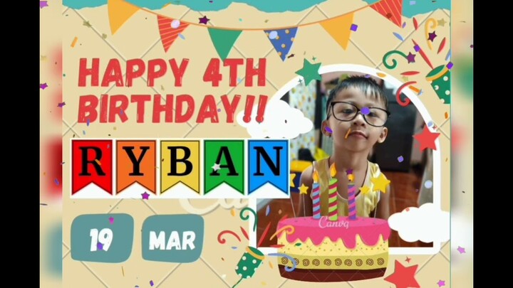 Happy Birthday Ryban!