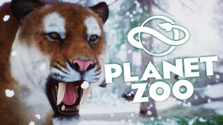 SMILODON & SINGA GOA!! | Planet Zoo Mod (Bahasa Indonesia)