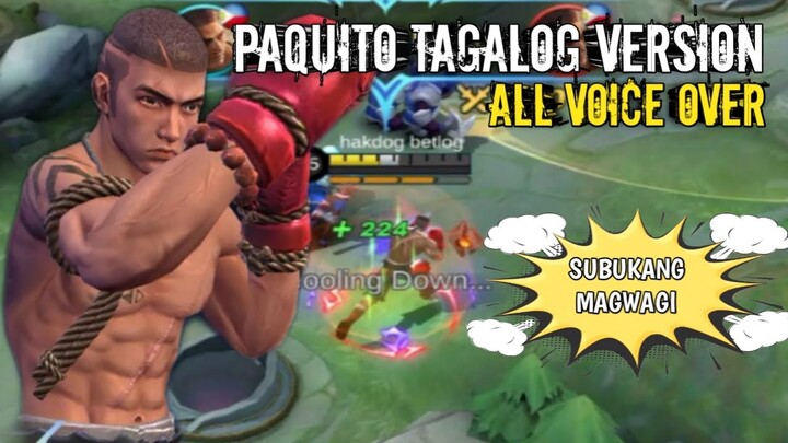 PAQUITO TAGALOG VERSION: SUNTOK SA SUNTOK