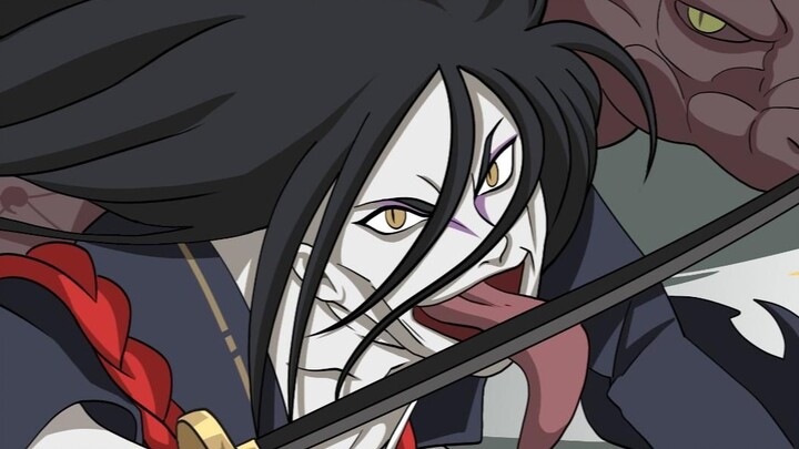 Naruto Drifting Legend Orochimaru Handwritten