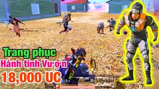 [PUBG Mobile] Trải nghiệm TRANG PHỤC HÀNH TINH VƯỢN | Đập Chảo Với 4 Thanh Niên Bo Cuối | T98