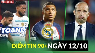 ĐIỂM TIN TỐI 12/10 | TUYỂN ANH TOANG HẬU VỆ PHẢI; REAL KHÔNG CẦN MBAPPE; ALLEGRI KHÔNG RỜI JUVENTUS