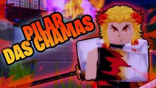 Joguei com o RENGOKU no Demon Slayer Roblox Pela Primeira Vez!