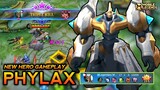 Next New Hero Phylax Gameplay , New Tank/Marksman - Mobile Legends Bang Bang