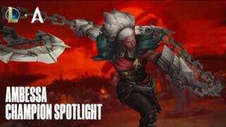 Ambessa Champion Spotlight (feat. Mylon) | Gameplay - League of Legends