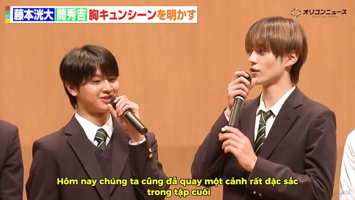 [Vietsub] Họp báo ra mắt bộ phim "Trong chuyến dã ngoại, tôi đã vào một nhóm không mấy thân thiết"