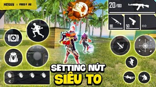 Rối loạn khi chỉnh setting siêu to siêu đậm bắn tử chiến | HEAVY Free Fire