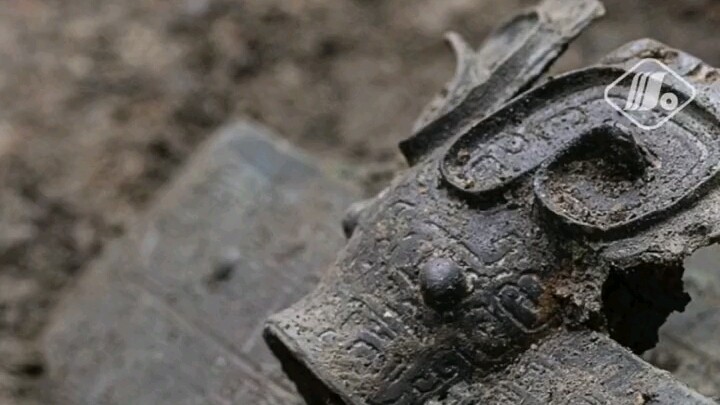 Sudah tiba! Artefak perunggu! Versi Sanxingdui dari Vajra Empat Domba, mirip Penembak Kacang, ya? #S