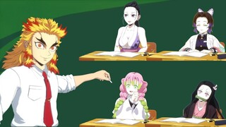 《鬼灭之刃：火之神血风谭2》炼狱杏寿郎（鬼灭学园）对每个学生的热情教学 | 作者：Tomo Hayabusa