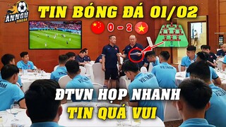Họp Nhanh Sát Giờ Đấu Trung Quốc, HLV Park Báo Tin Vui Ngất Ngây...NHM Vỡ Òa Vui Sướng