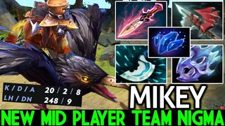 MIKEY [Batrider] New Mid Player Team Nigma Show His Skill Dota 2