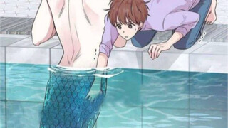 [Interracial] Mermaid Prince x Elementary School Student | Can I touch your scales? Smooth and cool.