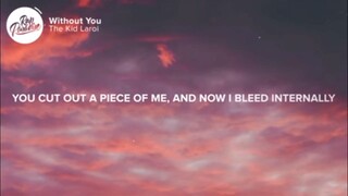 without you with lyrics