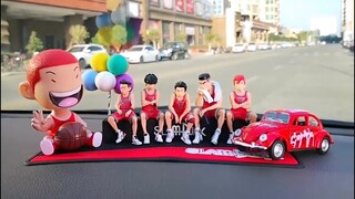 Slam Dunk anime characters  Cute design  Dashboard Car and office decor ,with car number plates
