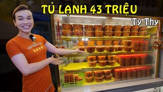 Ty Thy đập hộp TỦ LẠNH 43 TRIỆU - Ty Thy Vlog Gỏi đu đủ