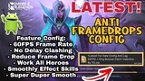 Latest! Mobile Legends Anti Lag 60FPS CONFIG + Ping Booster [ Patch Valentina ] 100% Working