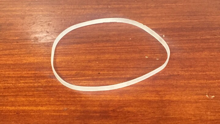 High energy ahead! Play “Unravel” with a single rubber band.