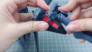 [Vinegar Platter] Bandai HGUC Baiyalan Prime Assembly Process Sharing Bandai's Last Red Label HG Z G