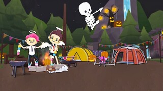 NẾU SLENDERMAN CÙNG VỢ ĐI CẮM TRẠI GẶP MA TRONG PLAY TOGETHER | Thử Thách SlenderMan