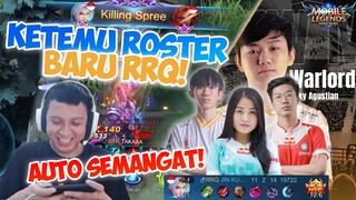 MAIN LING KETEMU ROSTER BARU RRQ DAN PARA PRO PLAYER - AUTO SEMANGAT MAIN !!!