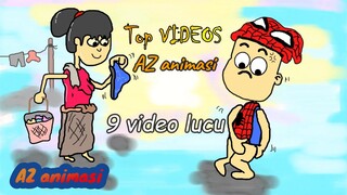 kartun terbaik az animasi | 9 kompilasi video lucu