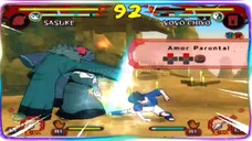 SASUKE BOY VS NENEK CHIYO PUPPET MASTER - NARUTO ULTIMATE NINJA 6 ANDROID GAMEPLAY