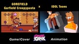 Creepy GOREFIELD (Garfield Gameboy'd/Creepypasta) | GAME x FNF Animation