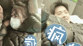 This pose shocked me! Do all young couples like to cuddle? | Rongyao couple's latest sweet mashup | 