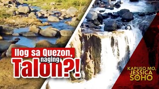 Ilog sa Quezon, naging talon?! | Kapuso Mo, Jessica Soho