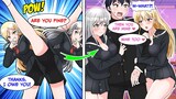 Delinquent Hot Sisters Saved Me Because They Both Love Introverted Me (Animated Manga | Comic Dub)